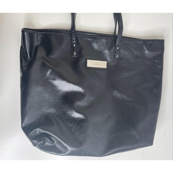 Calvin Klein Black Oversized Tote Bag - Picture 7 of 8